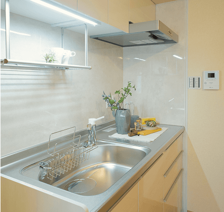 綺麗なキッチンの写真