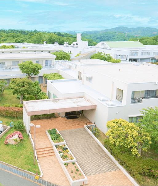 上から見た施設の写真