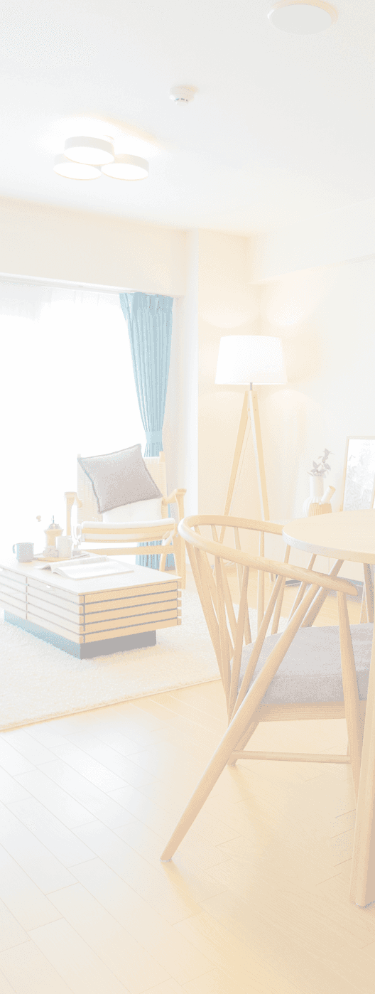 明るい部屋の写真