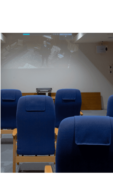 シアタールームの写真